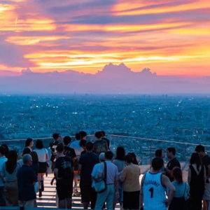 Shibuya Sky Rooftop Sunset