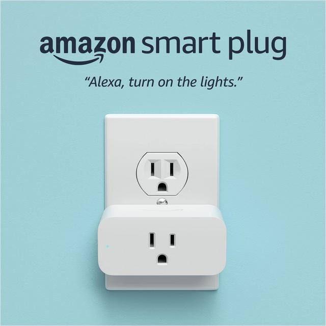 Amazon Smart Plug, Works with Alexa – A Certified for Humans Device