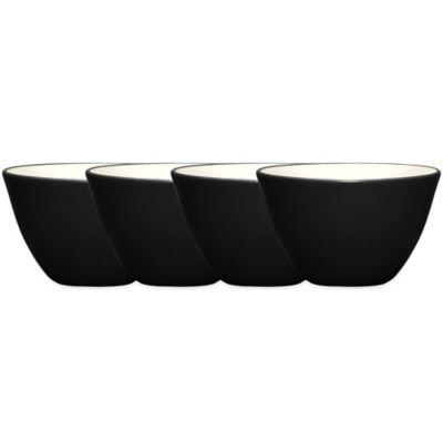 Noritake® Colorwave Mini Bowls in Graphite (Set of 4)
