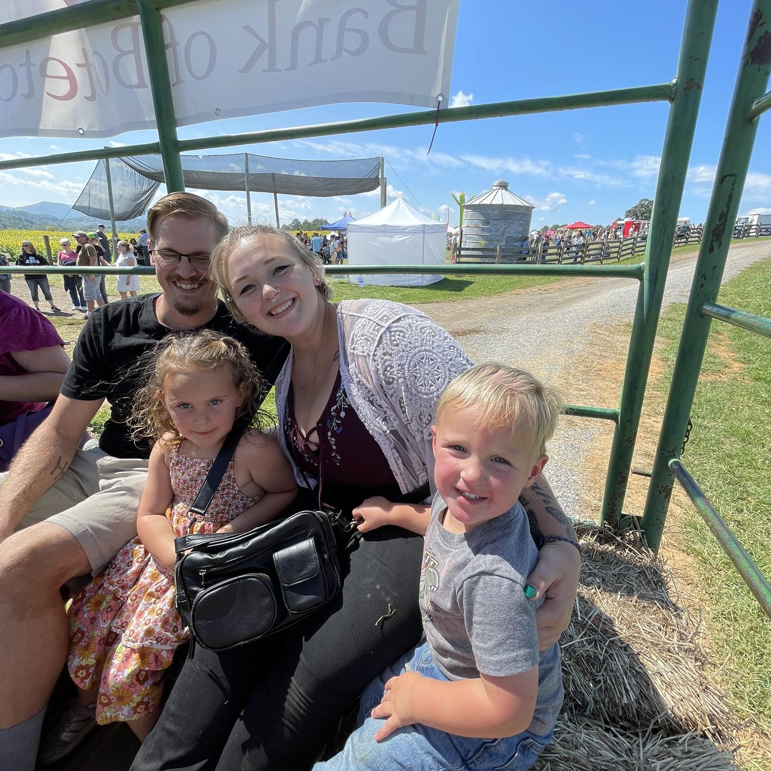 Our first outing as a family. The most fun day, and the beginning of so many adventures together.
