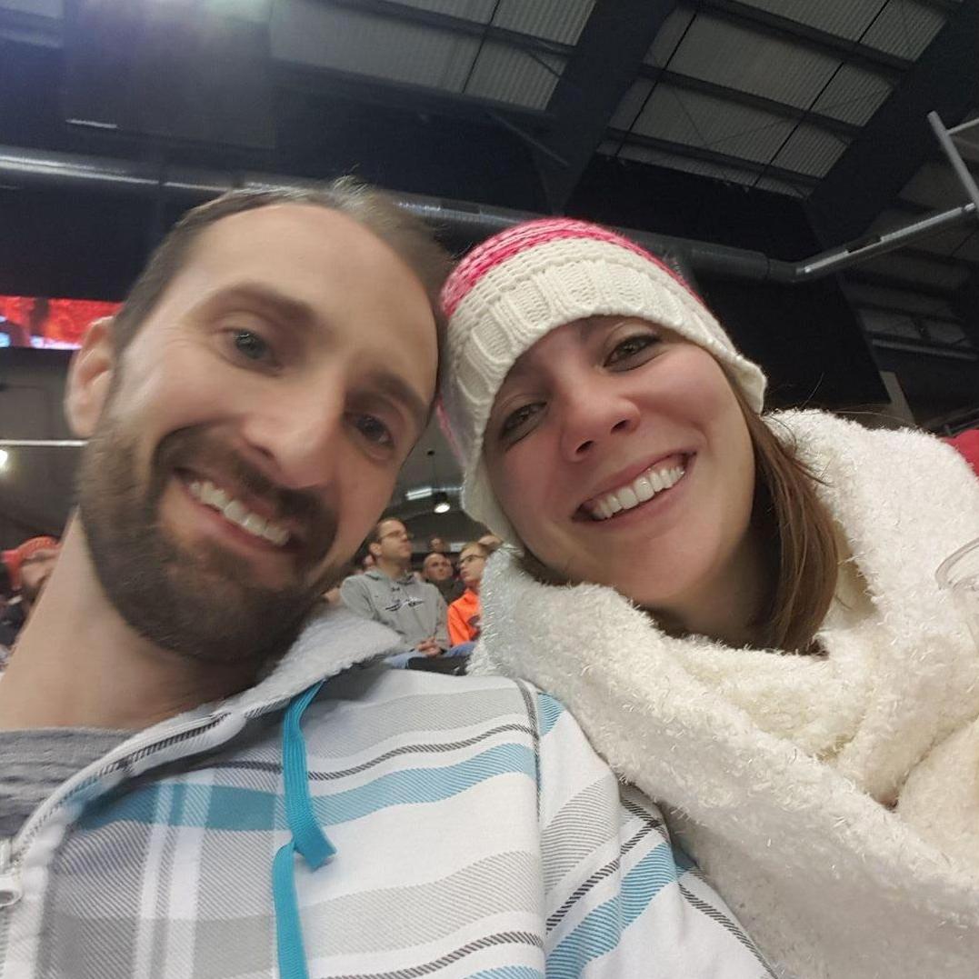 We enjoy going to hockey games.