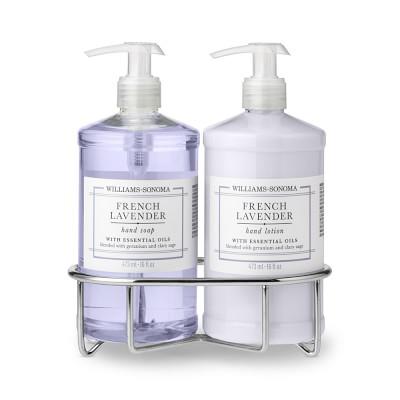 Williams Sonoma French Lavender Soap & Lotion, Classic 3-Piece Set