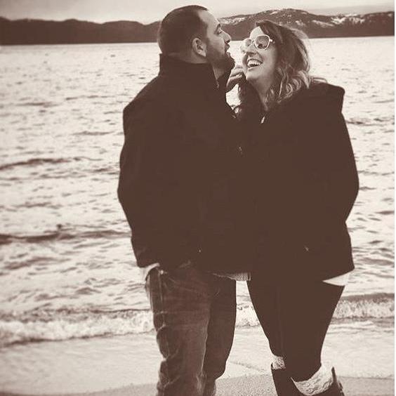 This was on Thanksgiving at Lake Tahoe when my mom snapped a candid picture.