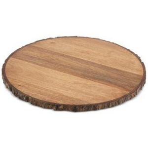 Thirstystone - Bark-Edge Wood Lazy Susan