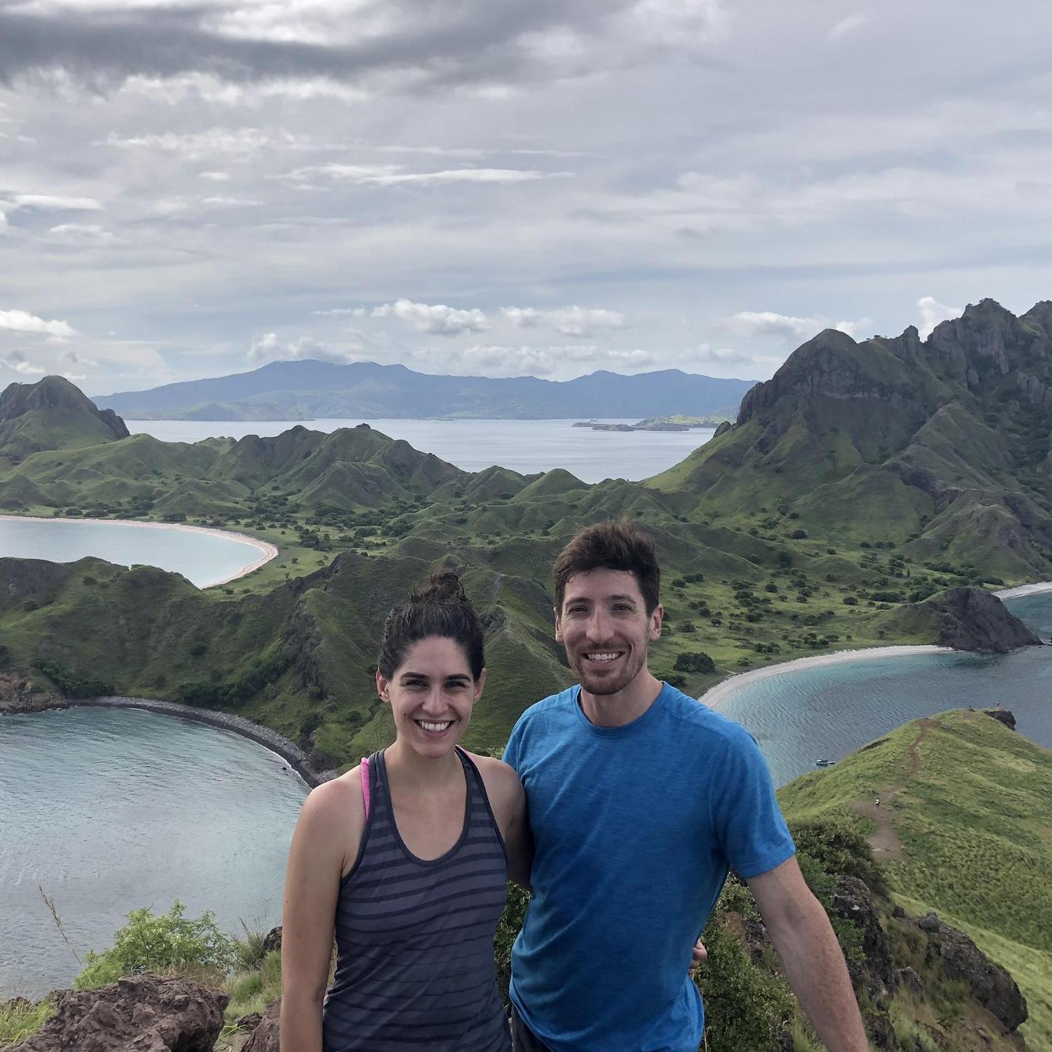Beautiful Padar Island in Indonesia