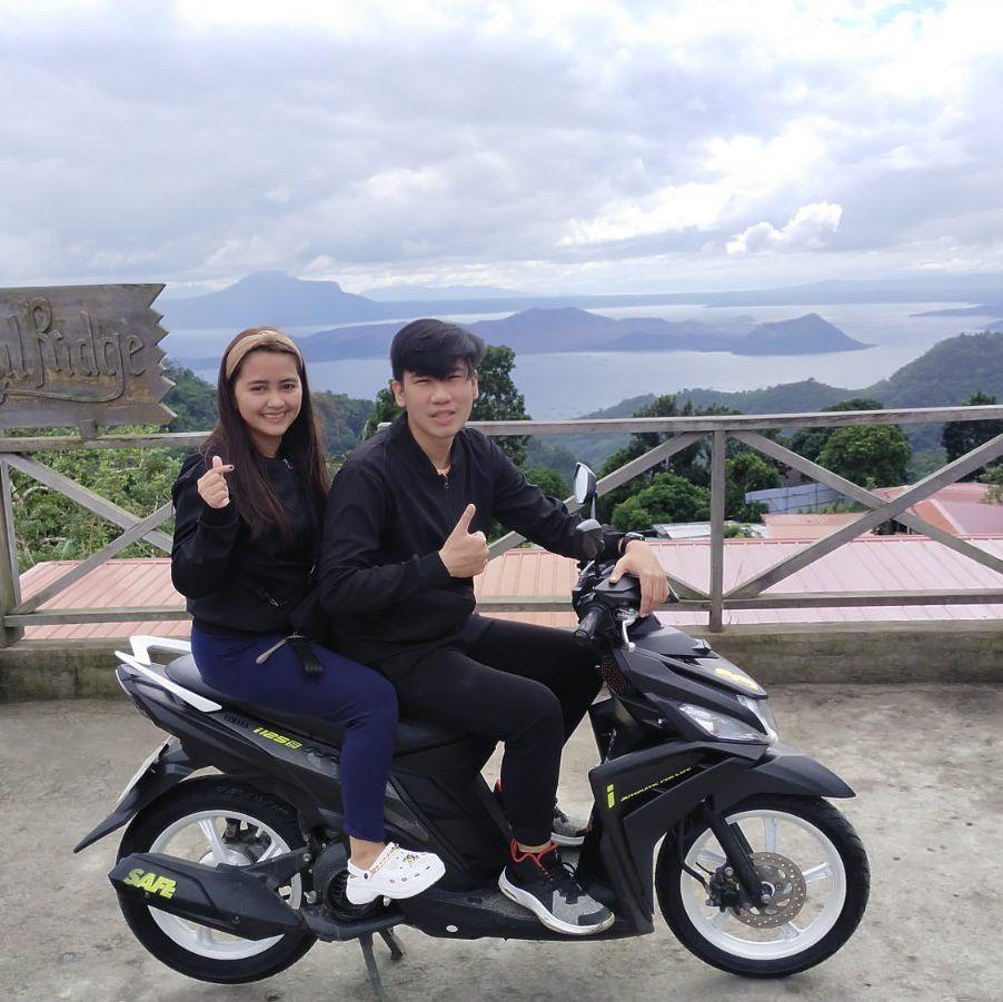 Our 1st ride going to Tagaytay