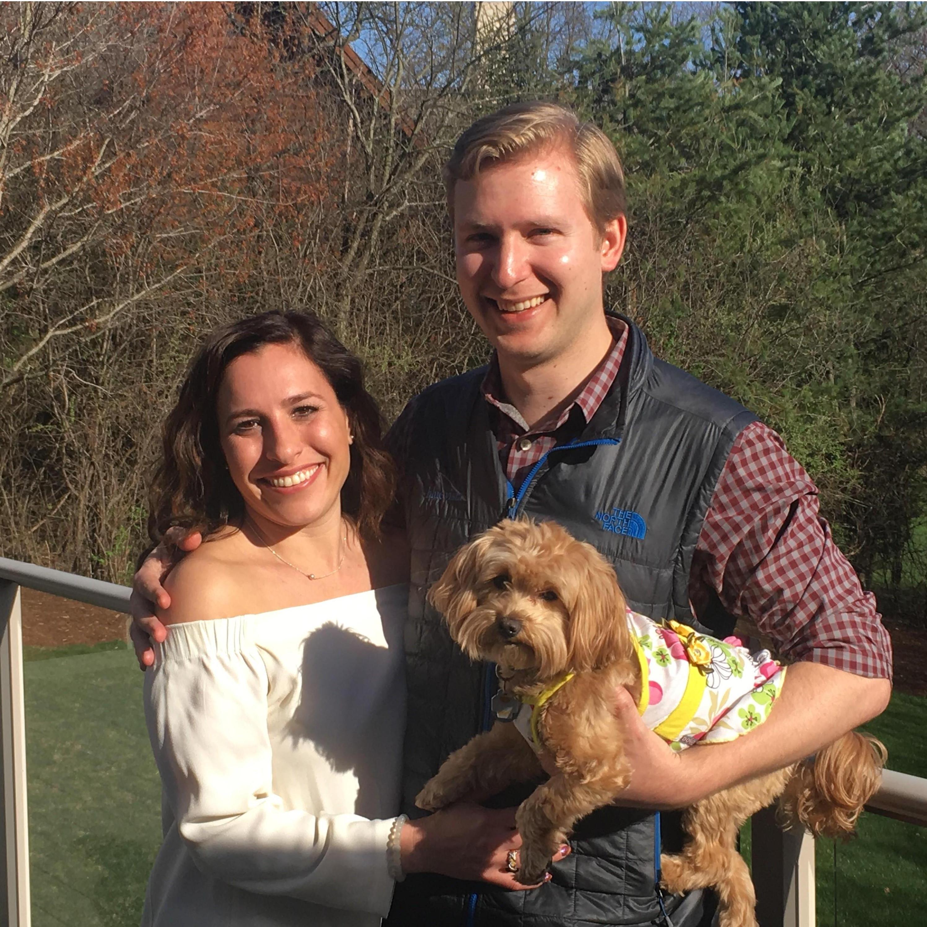 Our little family.