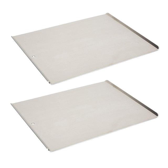 Vollrath 68085 Wear-Ever Cookie Sheet Pans, Set of 2 (17-Inch X 14-Inch, Natural Finish Aluminum, NSF)
