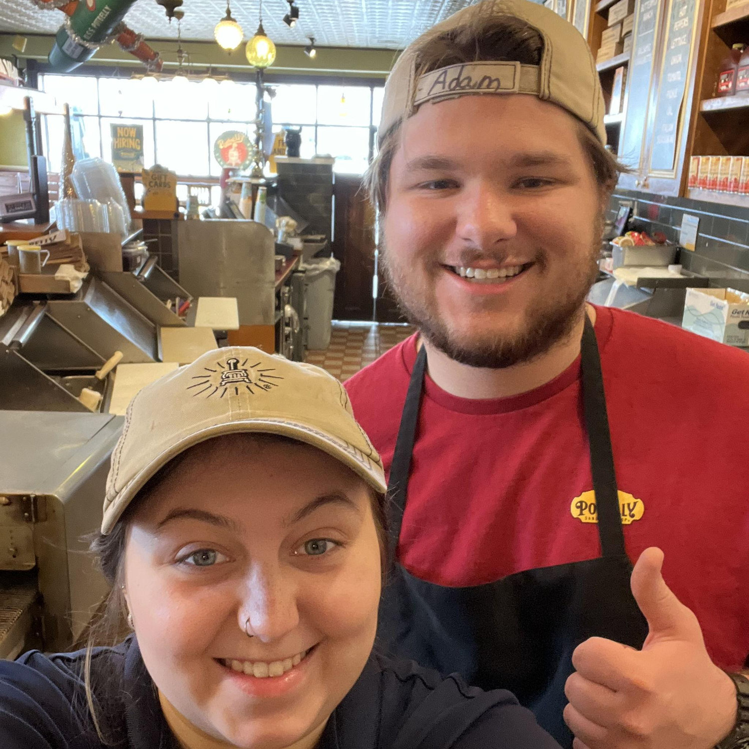 Working at Potbelly together - 2023-2024