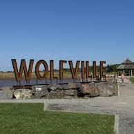 Wolfville harbourfront just behind our reception venue.