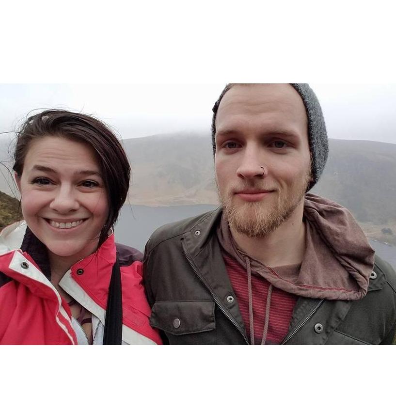 Our first trip together in 2017 to Ireland