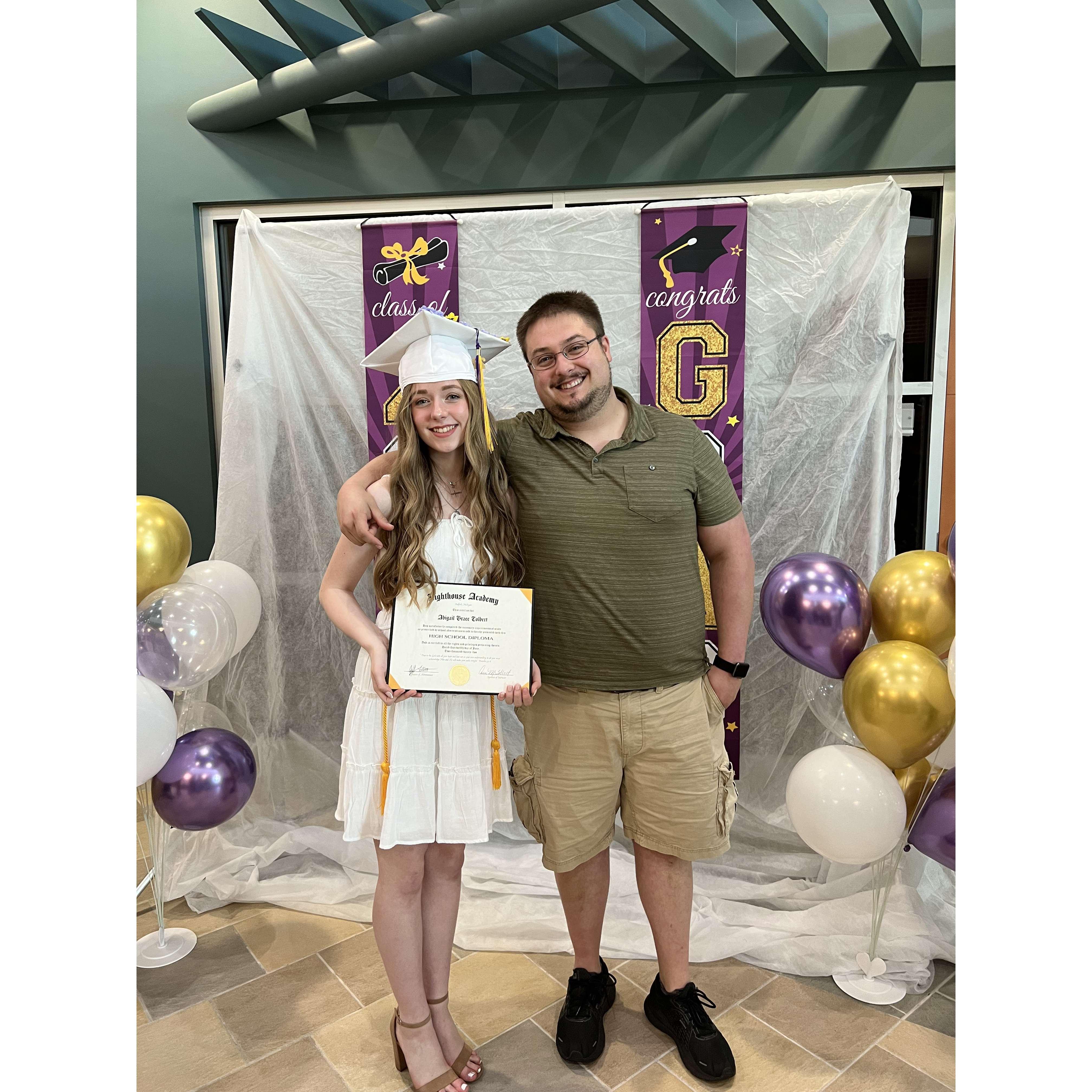 Abbie's Graduation Ceremony