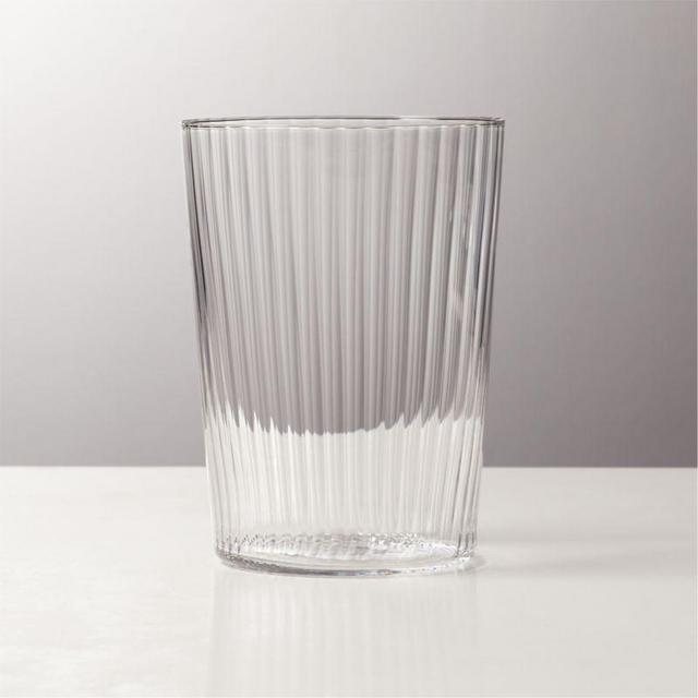 Marta Optic Fluted Cooler Glasses Set of 6