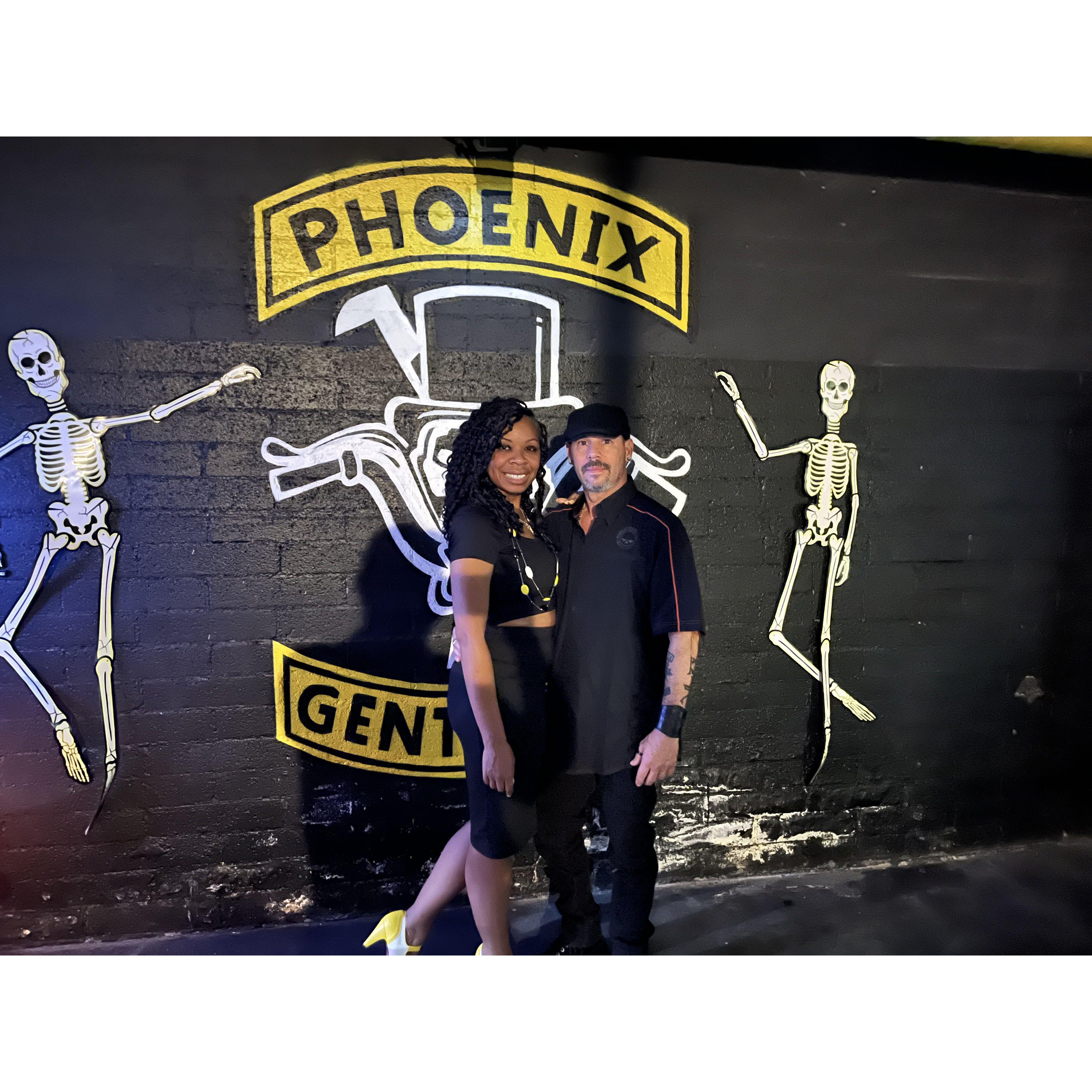 Motorcycle night in Phoenix