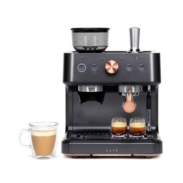Café Bellissimo Semi-Automatic Espresso Machine & Frother