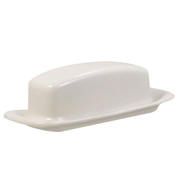 Ceramic Butter Dish | Matte White
