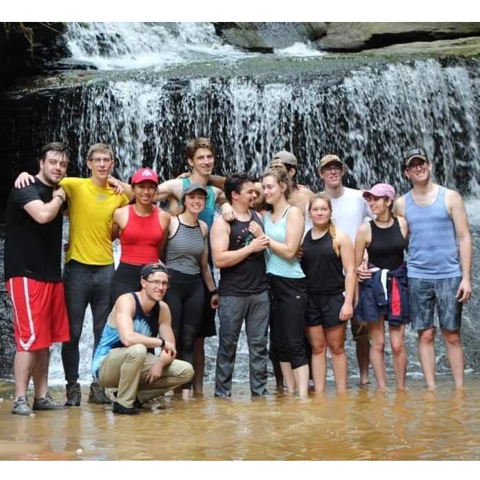 So many friends and family were involved in making our engagement weekend happen!