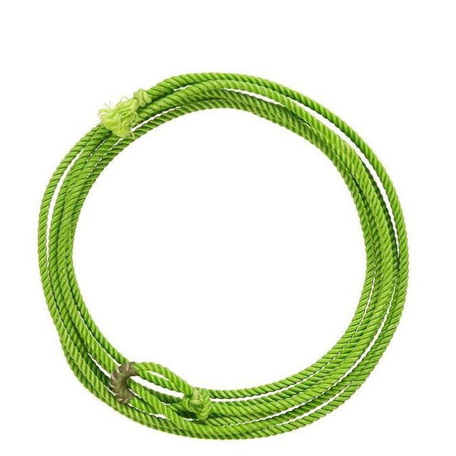 Weaver Equine Waxed Nylon Kids Lasso Rope, Lightweight Cowboy Rope Lasso for Practice, Colorful Loop Lasso Roping Ropes for Kids 5/16" x 20'