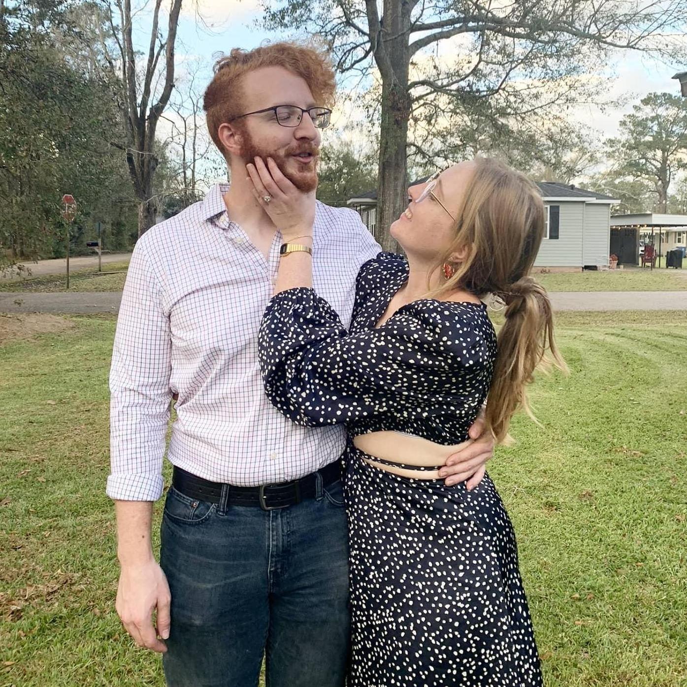Christmas 2021 in Leslie's hometown of Baton Rouge, Louisiana. It was the first time Chris met Leslie's extended family.
