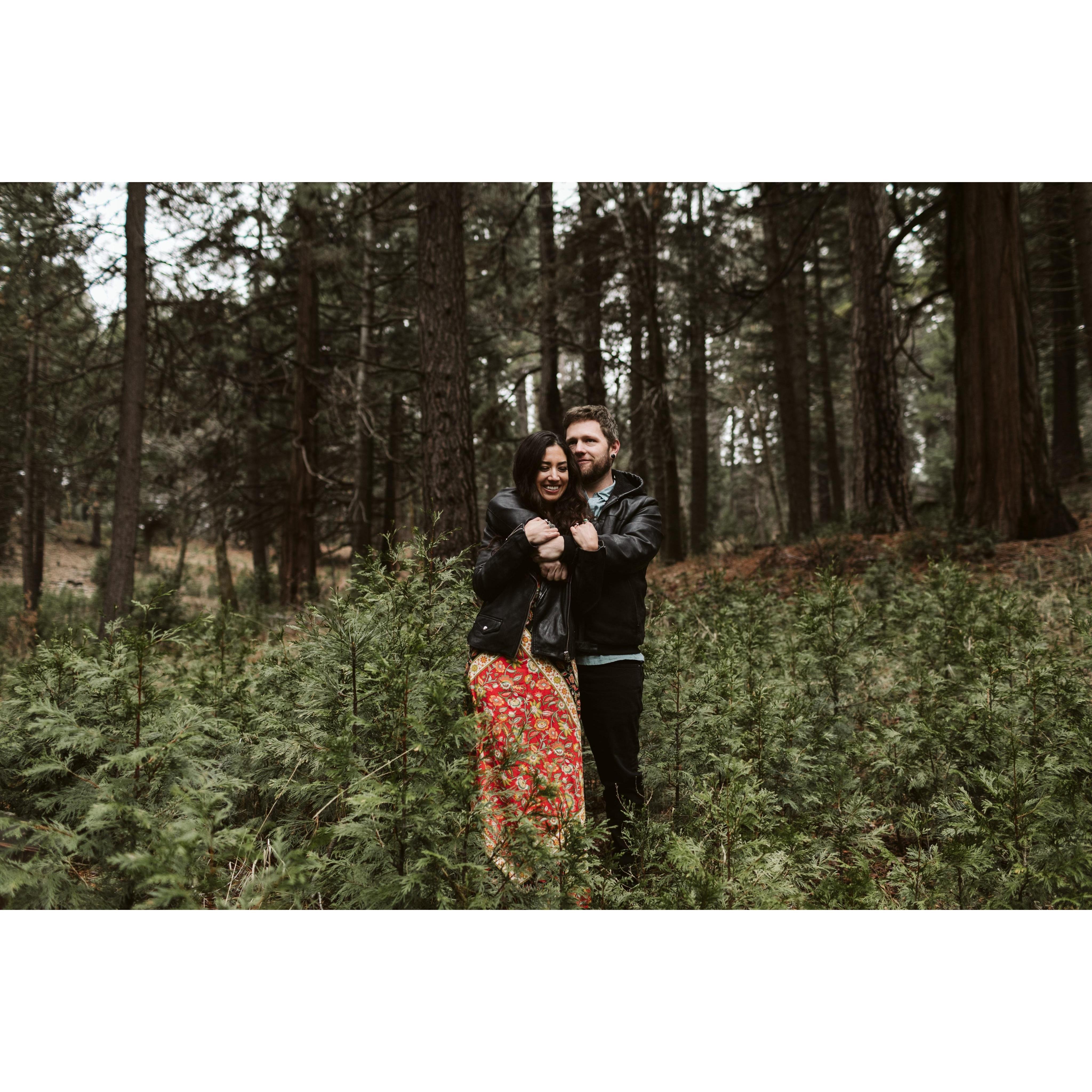 Our Lake Arrowhead engagement shoot
Photo by Britt Crowe (brittcrowe.com)