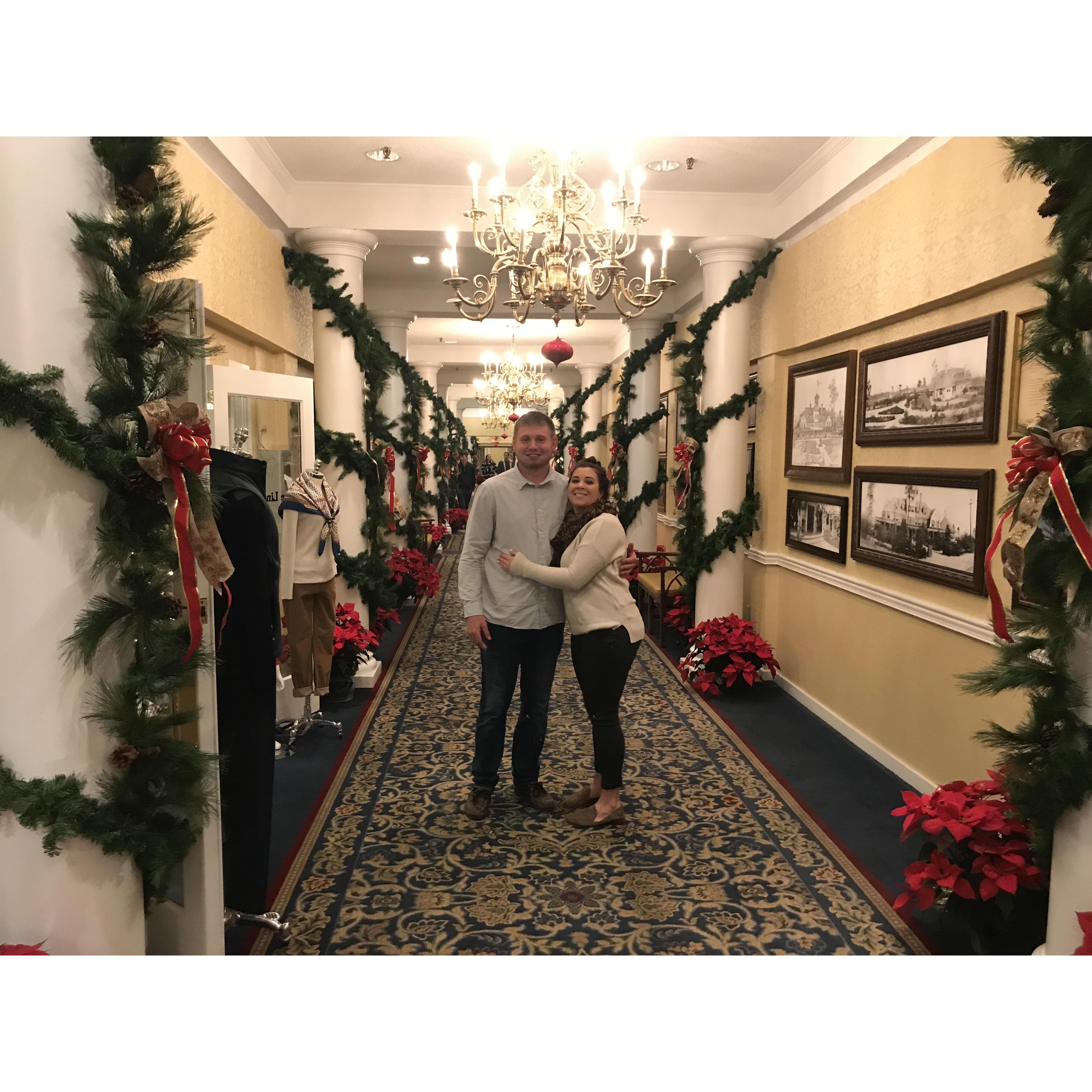 Our first Christmas spent together