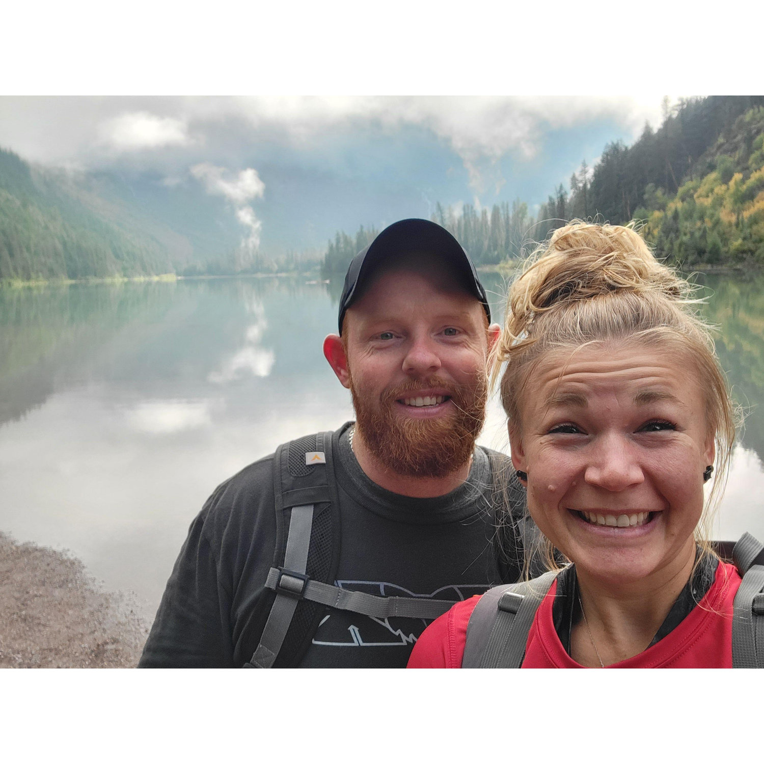 Our first hike in Glacier National Park - Avalanche Lake