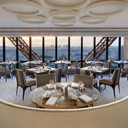 Le Jules Verne: dinner at the Eiffel Tower