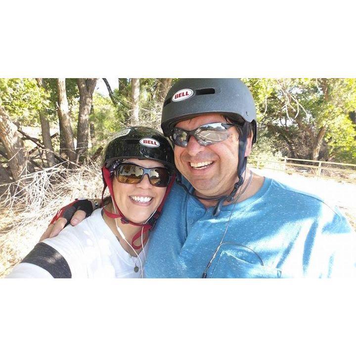 This was my first bike ride after my shoulder surgery! I DID IT!!