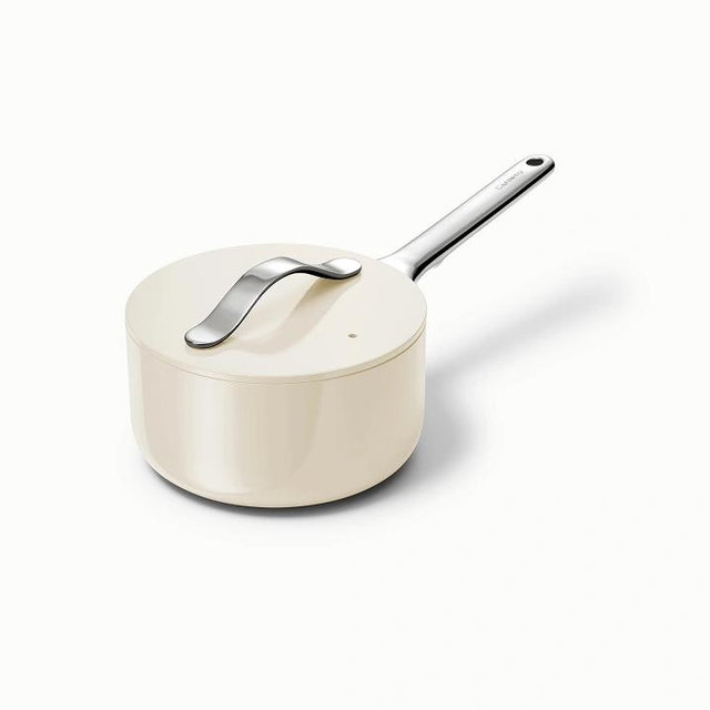 1.75 qt Non-Stick Ceramic Sauce Pan With Lid