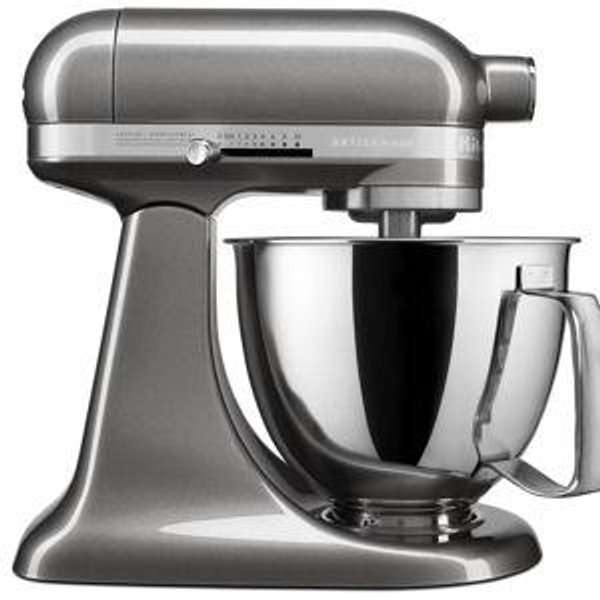Artisan® Mini 3.5 Quart Tilt-Head Stand Mixer - Medallion Silver | KitchenAid US