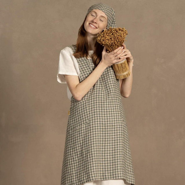 Linen Cooking Apron