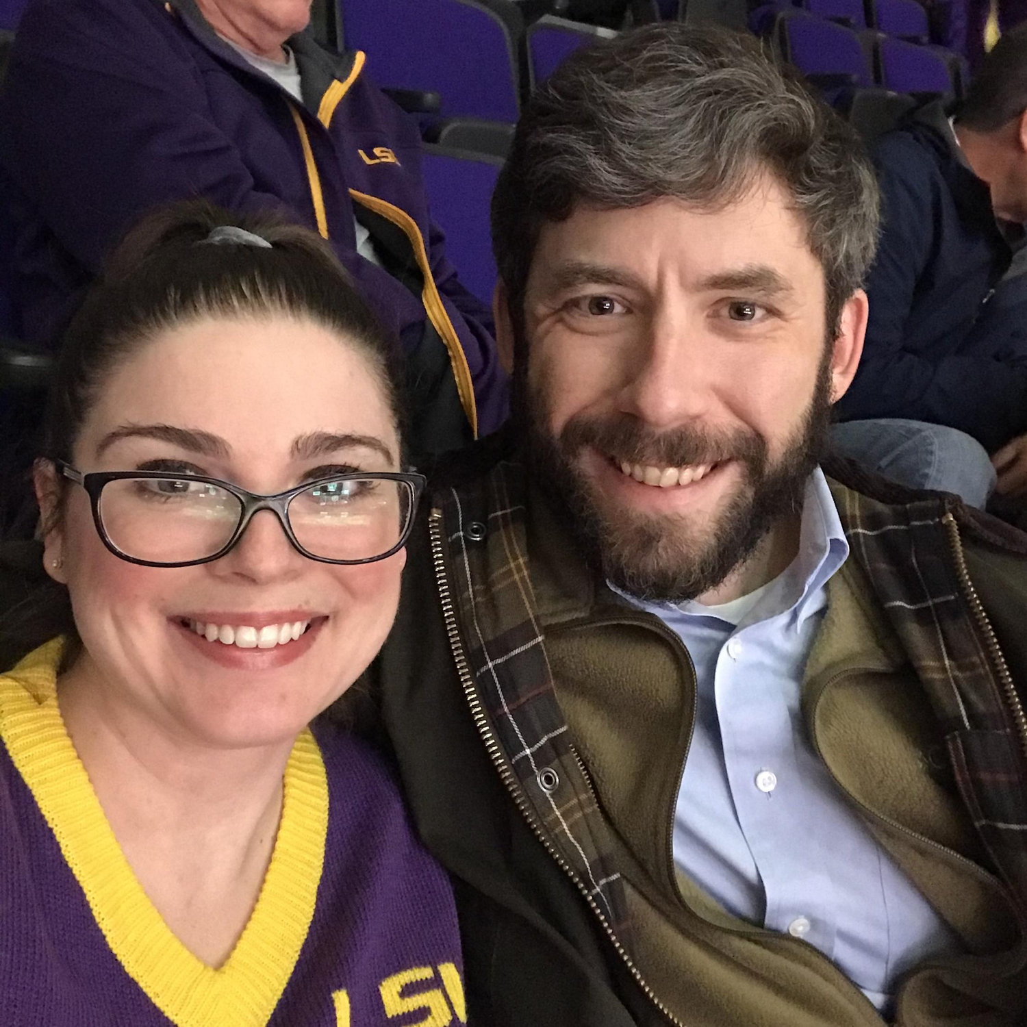 HOLY COW! LSU's gymnastics is our favorite sporting event to support!