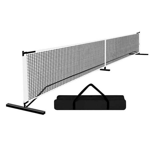 DULCE DOM Pickleball Nets Portable Outdoor, 22 FT Pickleball Net USAPA Regulation Size, Pickle Ball Game Net System with Carrying Bag for Driveway Backyards