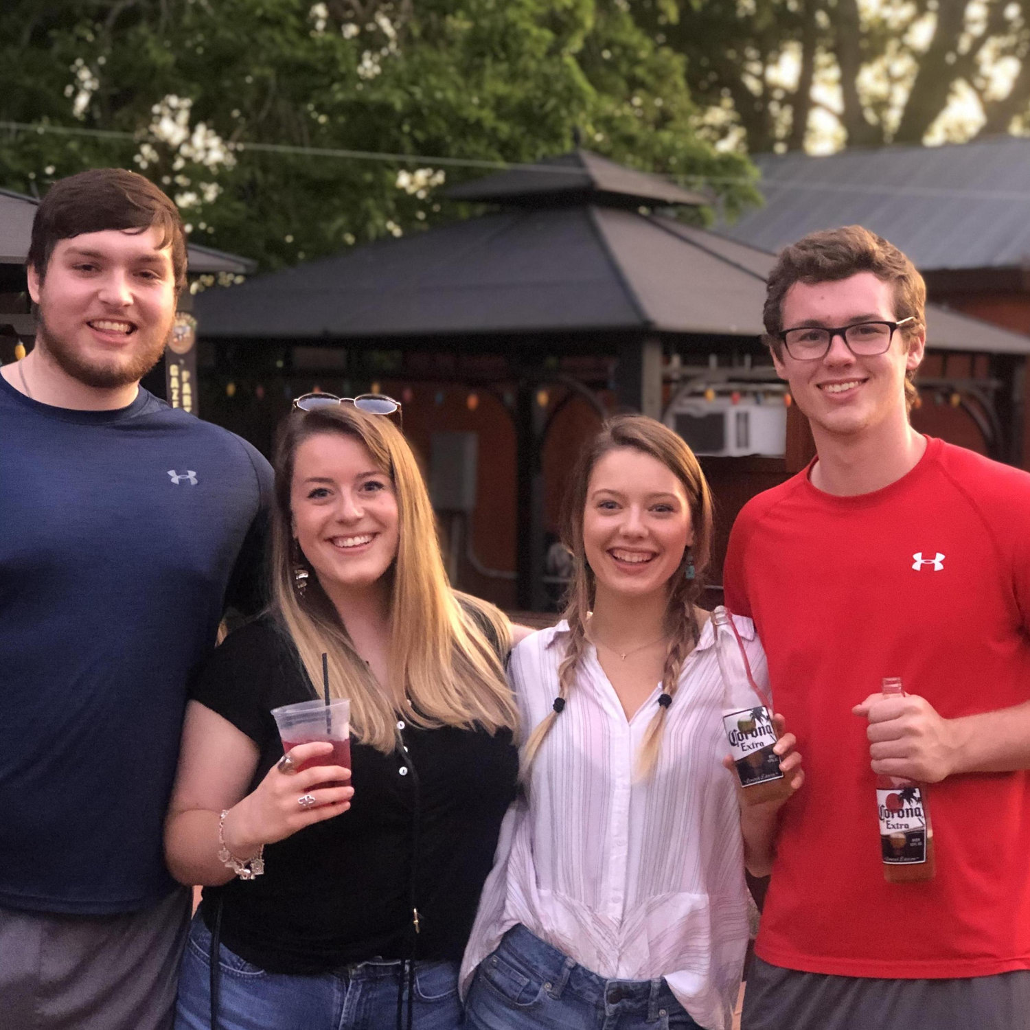 Keith, Jackie, Marisa, and Adam at Uncle Gary's!