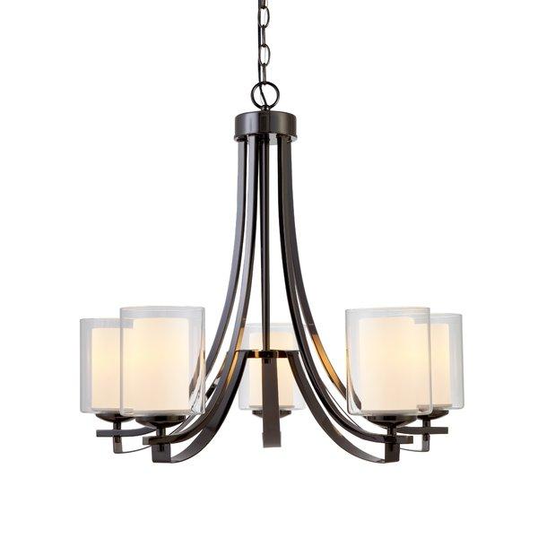 Nettie 5-Light Shaded Chandelier