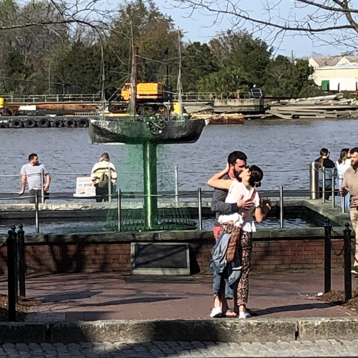 Scott and Kelsey took their first trip together to Savannah, Georgia to play in a rugby tournament right before the world shut down in March 2020.