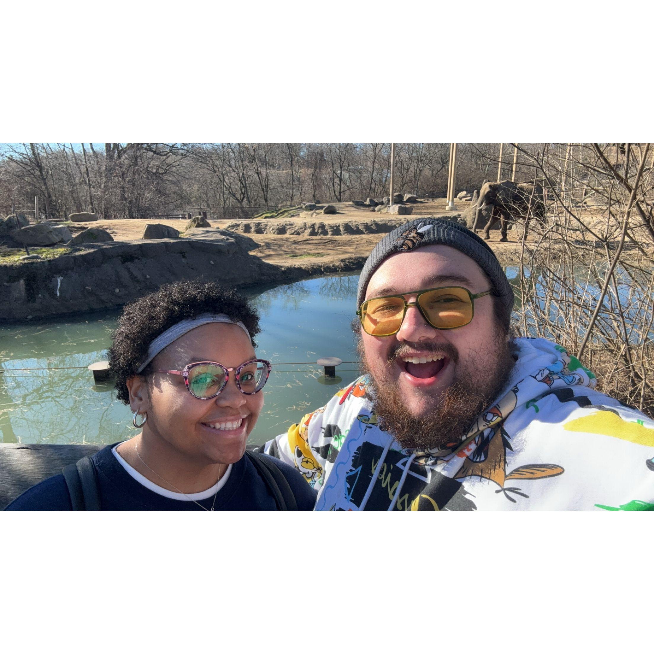 The first picture of them as a couple.