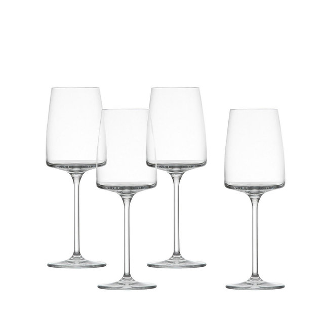 Zwiesel Glas Sensa Crystal Red Wine Glasses, Set of 4