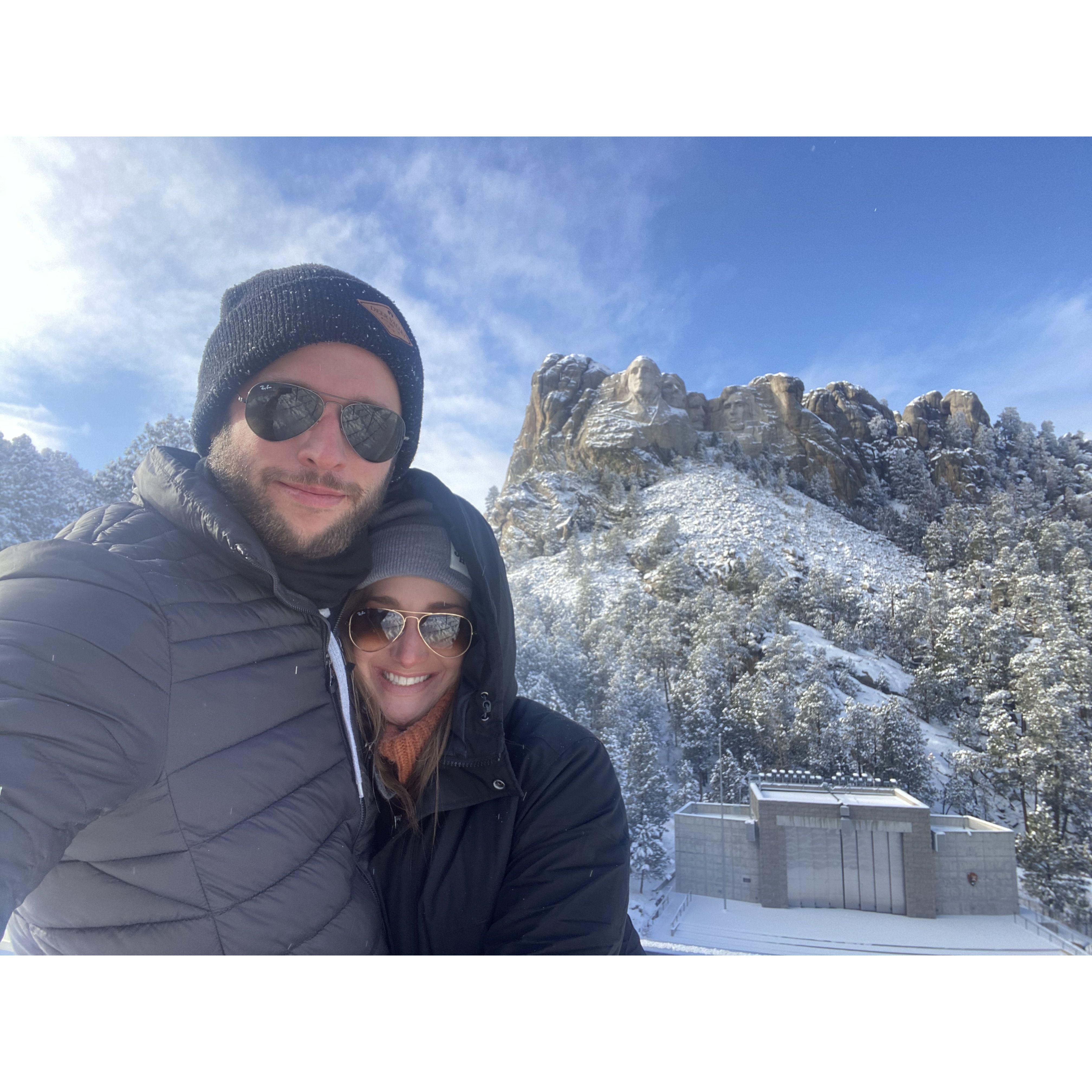 Mount Rushmore in South Dakota