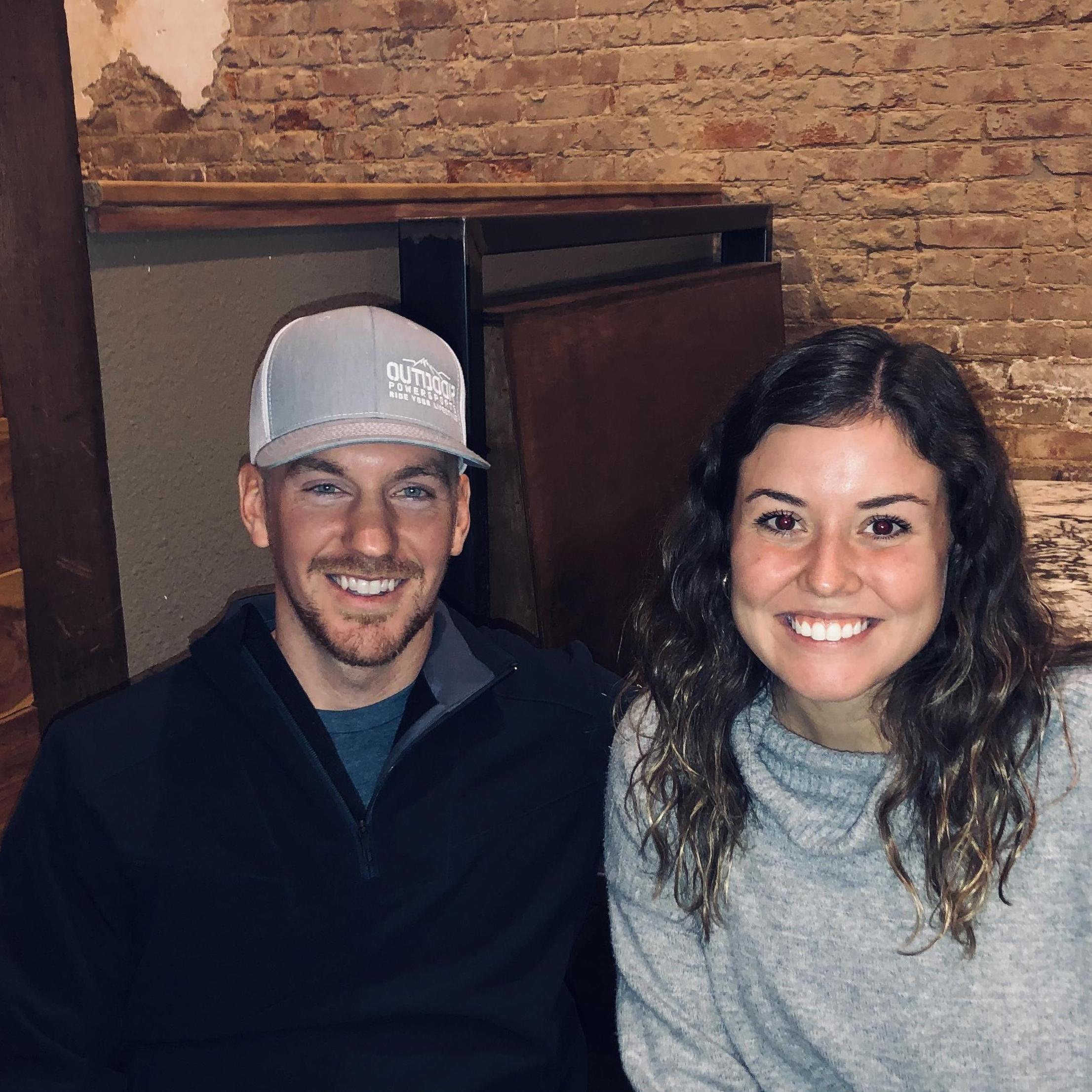 This was our first picture together. Mason asked me to be his girlfriend a few days before. Now I can't wait to be his wife!