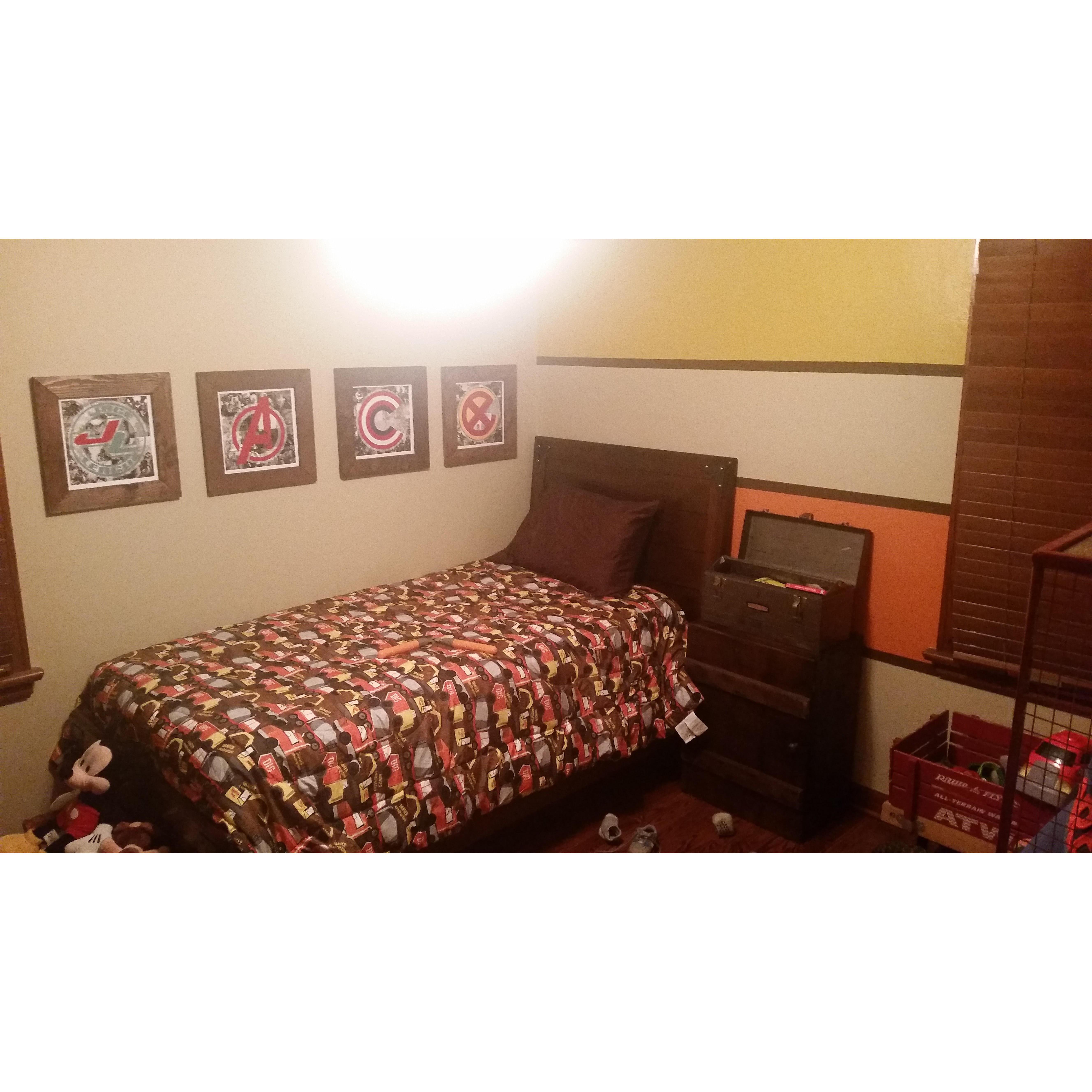 August 2015, Jace's room design