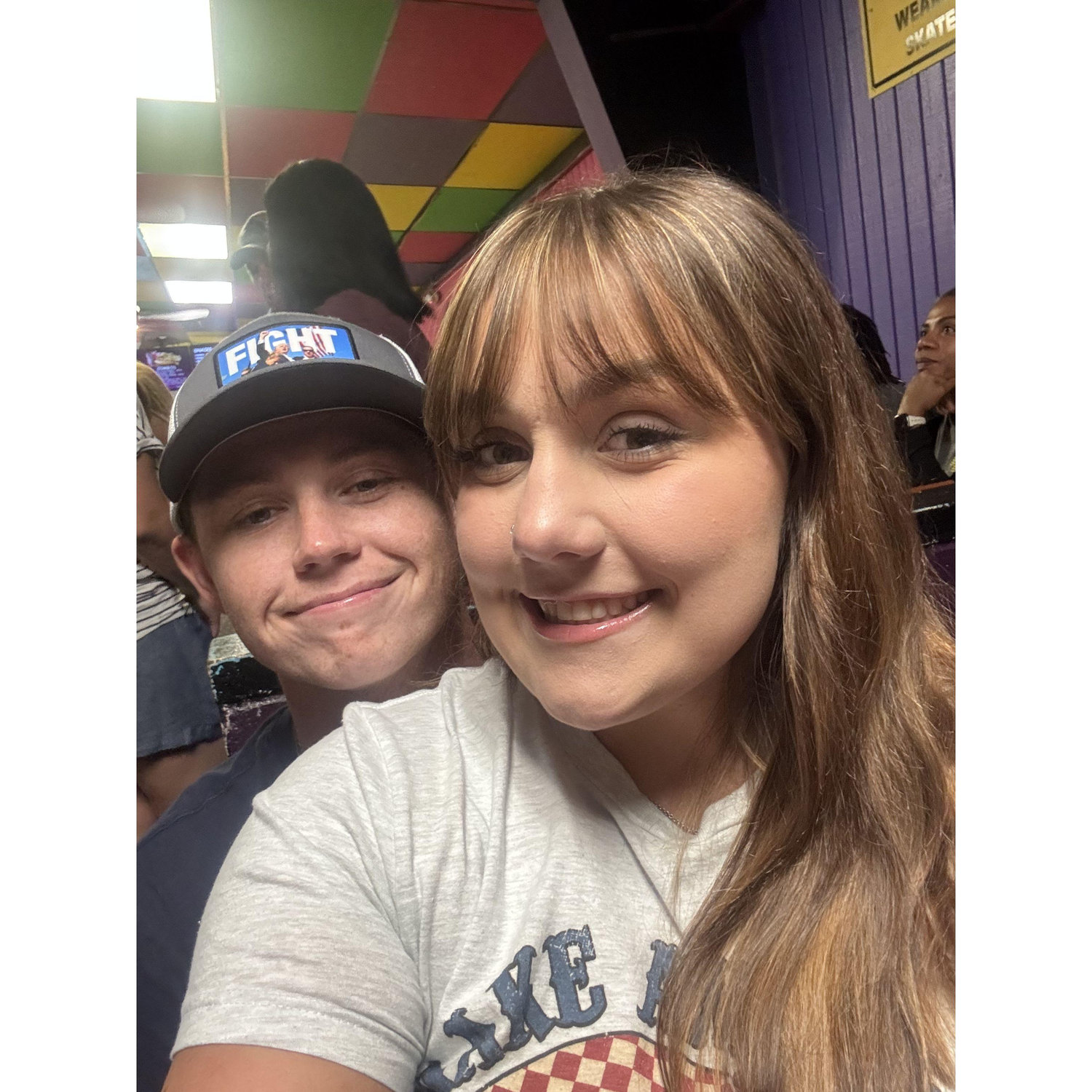 Maddie & Ethan at Blake, Luke & Lane's birthday!