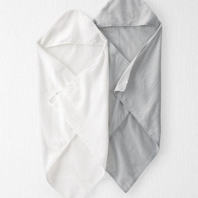2-Pack Organic Cotton Towels