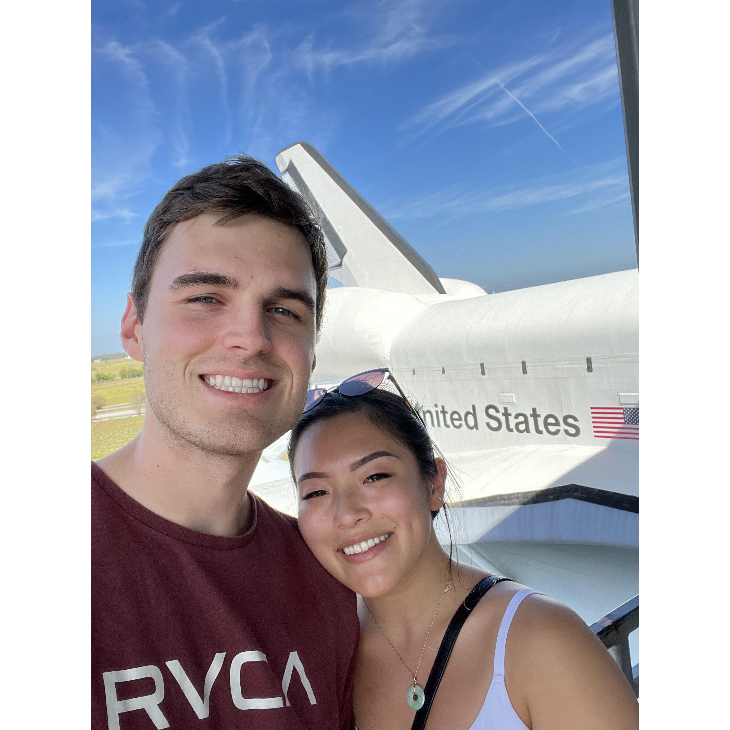 Us with the Endeavor in Houston!