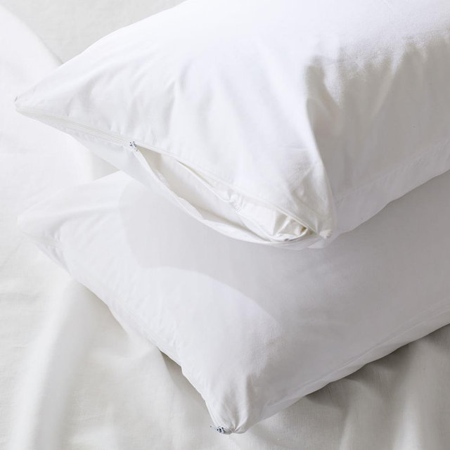 Pillow Protector, King Pillow, White