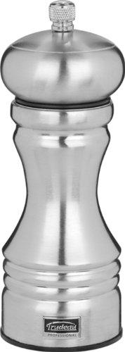 Trudeau Professional Stainless Steel 6 Inch Pepper Mill