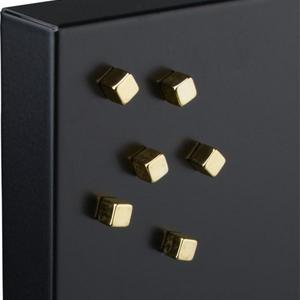 set of 6 mighty gold magnets