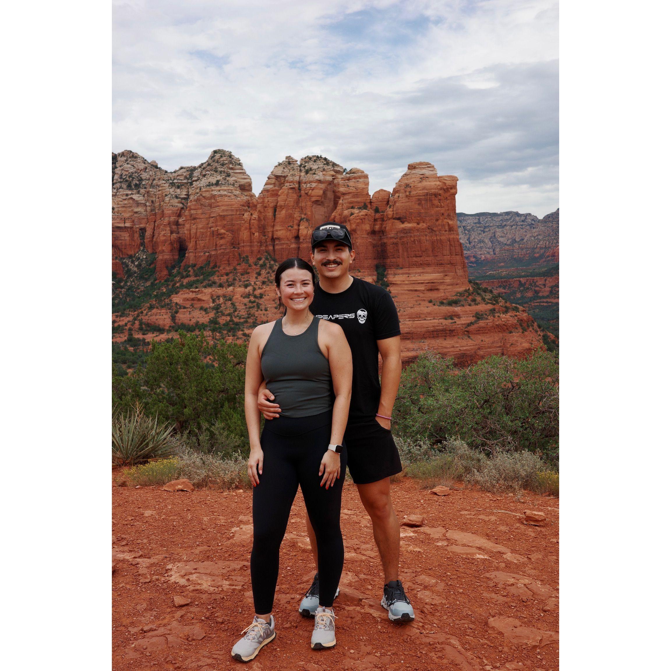 Hiking in Sedona, Arizona