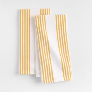 Cuisine Stripe Dish Towels, Set of 2