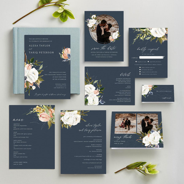 Zola Wedding Invitations - Octavia Classic